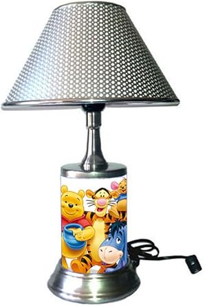 winnie the pooh lamp with balloons