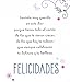 Hallmark Vida Spanish Birthday Card for Quinceañera (Flower and Butterfly Heart) (0499RZM7059)