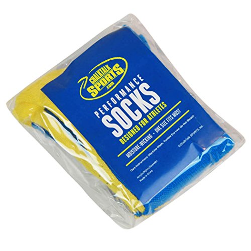 image for ChalkTalkSPORTS Athletic Half Cushioned Crew Socks | Mid Calf | Basket