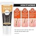 Hair Removal Cream,Depilatory Cream, Women Mens Painless Flawless Fast for Body Underarms Legs