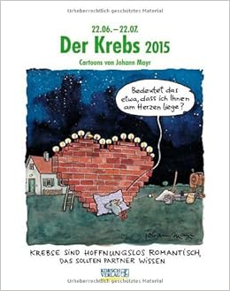 Krebs 2015 Sternzeichen Cartoonkalender Amazon De Mayr Johann Bucher