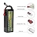 Youme 3S RC Lipo Battery 6000mah 11.1V 50C Max 100C Hard Case Deans T Plug RC Traxxas ,RC Car, Truck, Buggy, Boat, Heli Drone（5.43x1.81x1.54inch 0.94lb