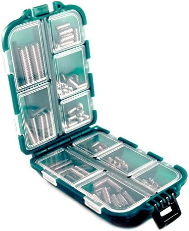 POCKET KIT 10-32 Stainless Steel Socket Set Grub Screw Assortment Set 101 pcs