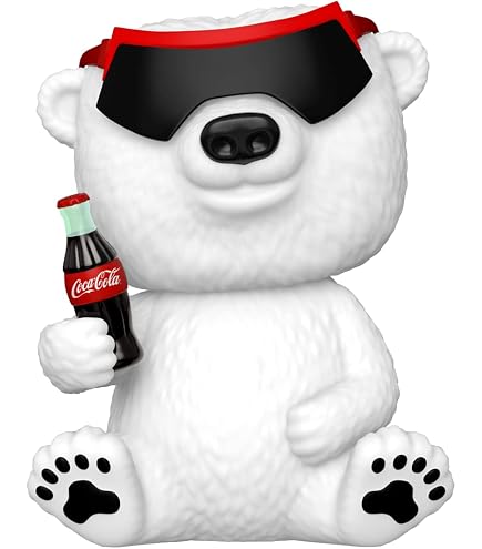 Amazon.com: Santa and Polar Bear (Coca-Cola) Funko Pop! Retro