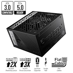 MSI MPG A1000G PCIE 5.1 & ATX 3.1 Gaming Power