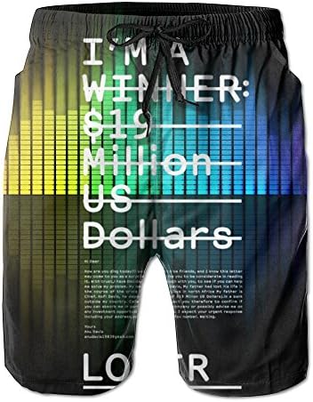 Man's Breathable $19 Million Dollar Loser Short Pants