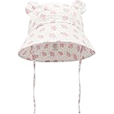 Baby Summer Sun Hat Infant Boys Girls Outdoor Breathable Hat Toddler Medical Cotton Yarn Bucket Hats