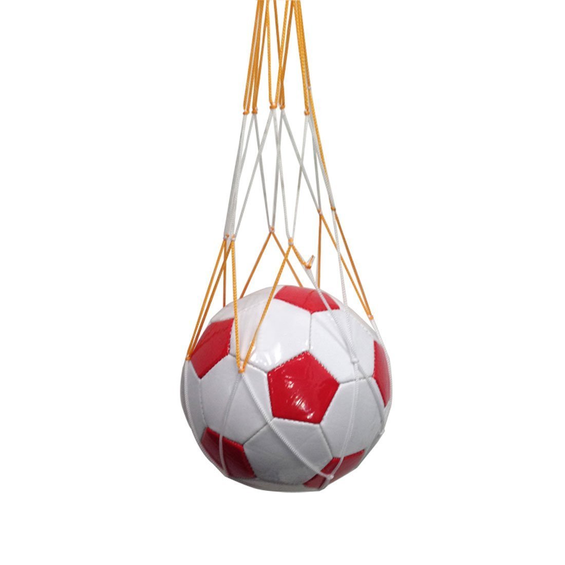 Nylon Mesh Bola neta voleibol baloncesto fútbol llevar bolsa de ...