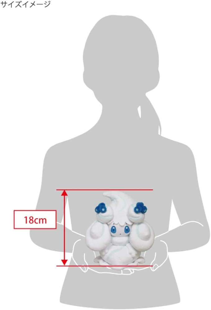 Amazon 三英貿易 ポケットモンスター All Star Collection マホイップ ミルキィソルト ベリーアメざいく S ぬいぐるみ 高さ18cm Pp180 アニメ 萌えグッズ 通販