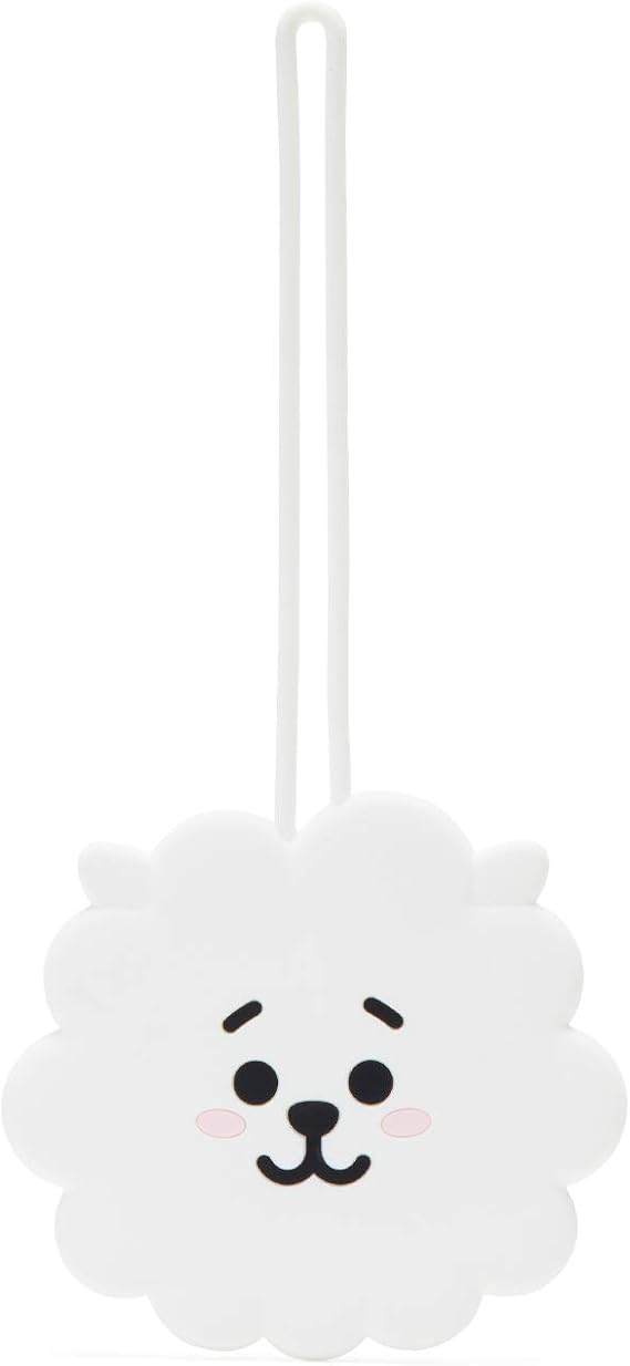 Amazon Bt21 公式 Bts 商品 Line Friends キャラクター シリコン 名前 Id バッジホルダー Bangtan Boysによるデザイン M 名札 ホルダー 文房具 オフィス用品