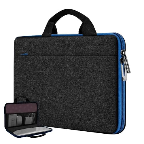 Hseok Laptop Case 13.3-14 Inch Black-Blue