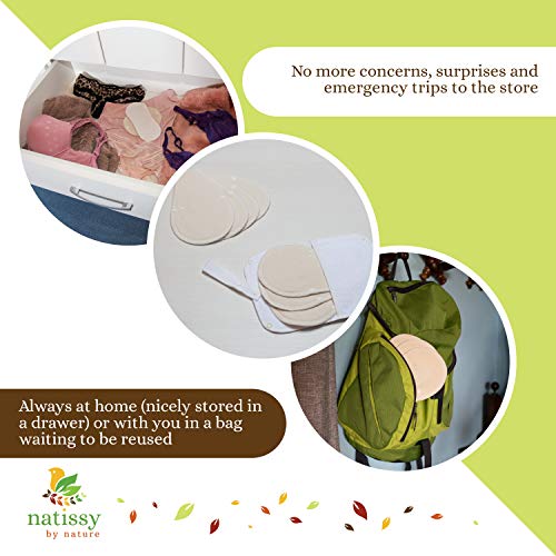 Waschbare Slipeinlagen bio Baumwolle TANGA (Single S), dünn STRING Stoff Slipeinlagen wiederverwendbar MADE IN EU; Slipeinlagen Waschbar ohne Plastik; Stoffslipeinlagen Ausfluss; NICHT bei Periode