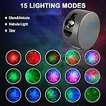 Galaxy-Projector-Star-Projector-Galaxy-Light-Planetarium-Projector-Starry-Night-Light-Projector-Galaxy-Projector-for-Bedroom-Night-Sky-Projector-with-Brightness-Adjustment-15-Light-Modes