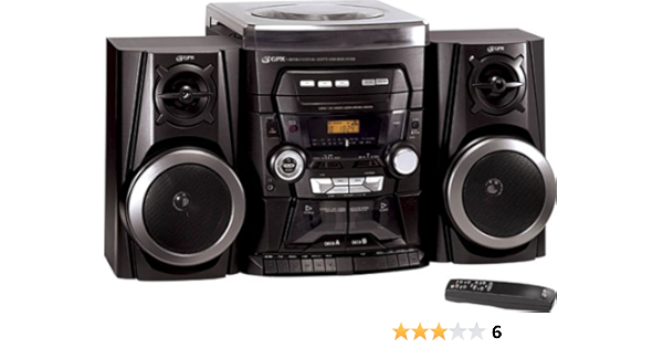 gpx home music system with cd player