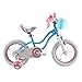 RoyalBaby Stargirl Girls Bike, Easy Assembly Kids Bike, Training Wheels for 12