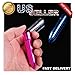 Multi-Speed Mini Electric Massager,Waterproof 10-Frequency Portable Bullet Massager (Gold)