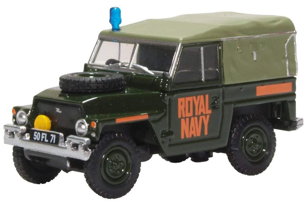 Oxford Diecast 1:76 Royal Navy Land Rover Lightweight Collectable model 76LRL009