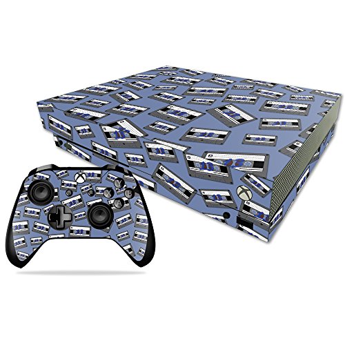 MightySkins Skin Compatible with Microsoft Xbox One X - Tape 13 | Protective, D…