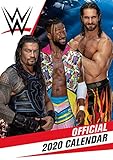 World Wrestling Men 2020 Calendar - Official A3 Month to View Wall Calendar by 