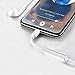 Headphone Adapter for iPhoneX /10/8/7 Plus iPhone 6 /6s /5 /5s &ipod&ipad. Female 3.5mm Audio Earbuds Jack Adaptor Connecter. Earphone Extender Stereo Cable Converter(Support 11 System) (white)