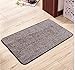 Door mat (18 x 30) Indoor Outdoor Super Absorbs Mud Doormat Non Slip No Odor TPR Back (Eco-Friendly Safe Materials) Easy Clean Cotton Kitchen Mat Pet Dog Mat (30