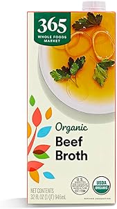 365 by Whole Foods Market, Organic Beef Broth, 32 Fl Oz