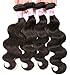 Beauty Forever Brazilian Body Wave Virgin Hair 1 Bundle 95g~100g Brazilian Hair 100% Unprocessed Human Virgin Hair Extensions (20 inch)