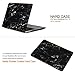 iDOO MacBook Pro 13 Case 2017 & 2016 Release A1706 / A1708, Soft Touch Plastic Hard Case Cover for Newest MacBook Pro 13 inch with/Without Touch Bar - Rich Black Marble