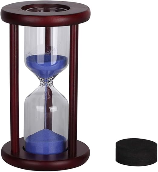 Compra Florawang Cristal de arena de madera de vino para decoración de arena,  vacío, pon tu arena de ceremonia de boda. en Amazon.es