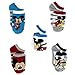 Mickey Mouse Toddler Boys 5 pack Socks (4-6, Mouse No Show)