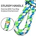EETOYS Tug Rope for Large Dogs, Tug of War Dog Toy with 2 Handles Easy for Interaction Between Human and Large Breeds, Adult-Senior, Dental Floss Rope for Dogs’ Dental Health