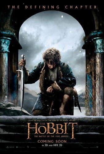 Hobbit 3 The Battle Of The Five Armi Canvas Printing Poster