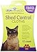 FURminator Cat Shed Control Cloths, 12-Count