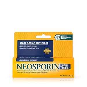 Image of Neosporin Plus Pain Relief, Maximum Strength Antibiotic Ointment 1 oz (Pack of 4)