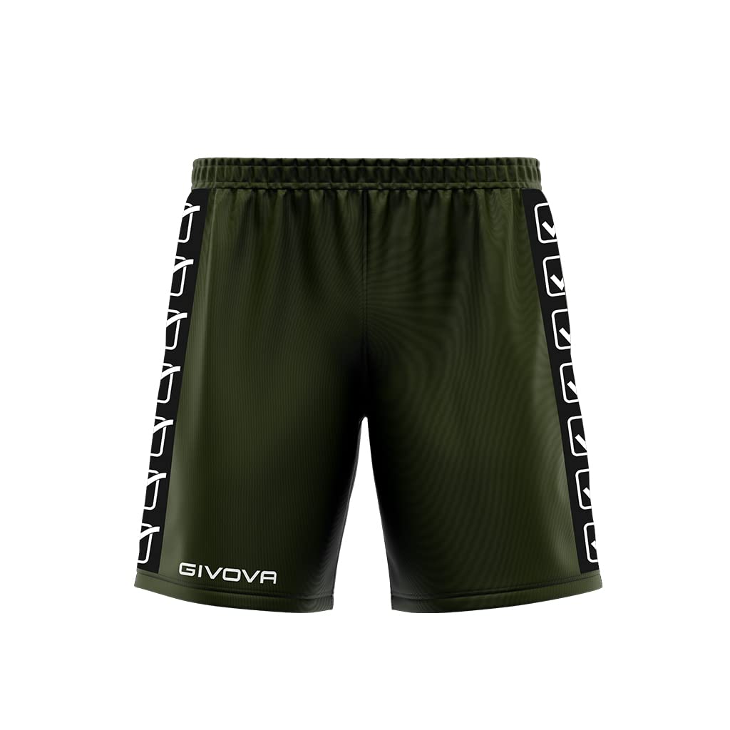 Givova Poly Band Shorts Army Green