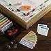 Winning Solutions Monopoly 5-in-1 Deluxe Edition - Wooden Game Board with Chess and Checkers