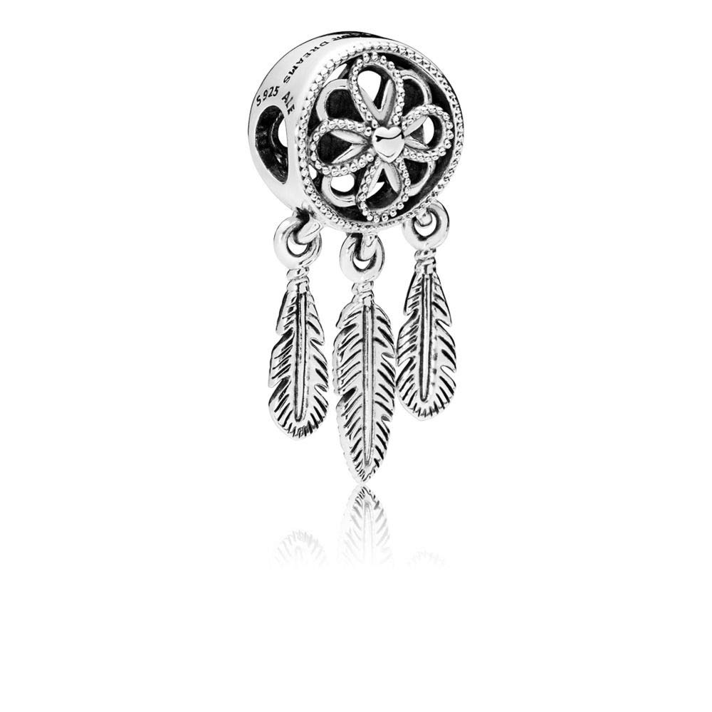 Minibees Fashion Dream Catcher Pandant Charm 925 Sterling Silve
