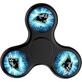 Lovely Hand Toy Carolina-Panthers Tri-Spinner Fidget Toy Hand Spinner