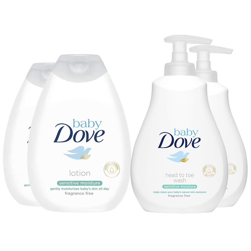 dove unscented baby wash