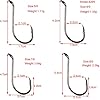 Luengo-100pc-8299-10-90-Octopus-Fishing-Hook-High-carbon-Steel-Black-fishhook-Saltwater-Bass Luengo-100pc-8299-10-90-Octopus-Fishing-Hook-High-carbon-Steel-Black-fishhook-Saltwater-Bass