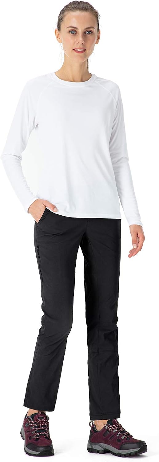 Naviskin Women's Quick Dry UPF 50+ Trail Pants Lightweight Hiking Outdoor Cargo Pants Water Resistant: Clothing