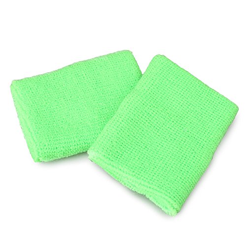 image for Mallofusa 10 Pack Colorful Sports Basketball Football Absorbent Wristb