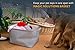 Canvas Storage Bin Well Holding Shape Storage Basket Toy Chest Organizer Large enough for Playroom Storage, Baby Toys, Clothing, Dog Toys, Children Books, Best as Kids Toy Box and Gift Baskets (Grey)