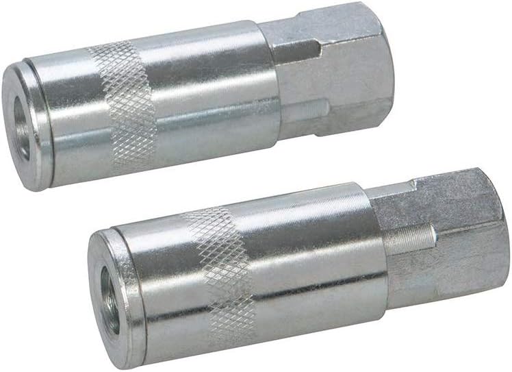 Silverline 277851 Air Line Quick Coupler 2pk 1/4" BSP, Others