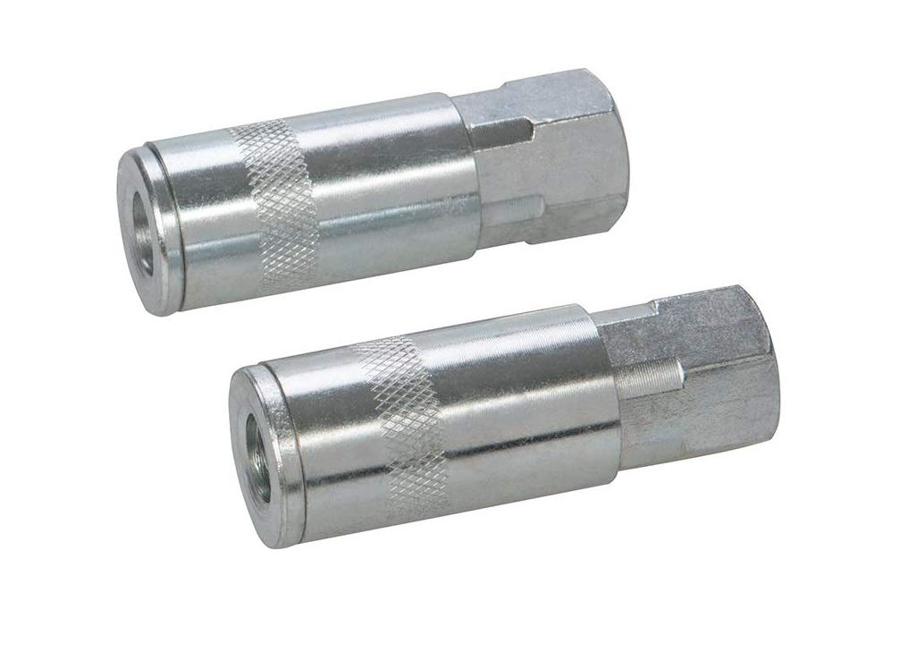Silverline 277851 Air Line Quick Coupler 2pk 1/4" BSP