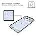 TORU CX PRO Galaxy S6 Edge Wallet Case Dark Blue with Hidden Credit Card Holder ID Slot Hard Cover & Mirror for Samsung Galaxy S6 Edge - Metal Slate
