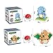 12 Boxes Diamond Block Pokemon Miniature Building Blocks Parent-child Games Children's Educational Toys Pikachu Charizard Ect