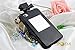 Phone Case for Iphone and Samsung Smart Phones. Perfume Bottle Shaped with Chain Handbag Telephone Case Lovely Bowknot Style Color Black (iPhone 6 (4.7))