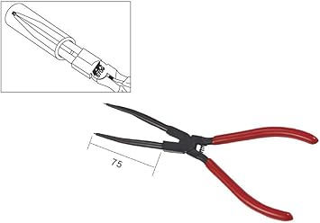 Pince De Retrait De Circlips Extra Longue Pour Anneau De Retenue Interne De 17 8 Cm Amazon Ca Outils Et Bricolage