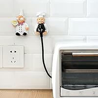 Condello Casa Resina Tamano Pequeno Chef Utilidad Ganchos De